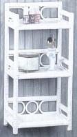 wicker furniture - wall shelf #4201