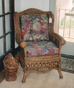 indoor wicker furniture - armchair #6100-9